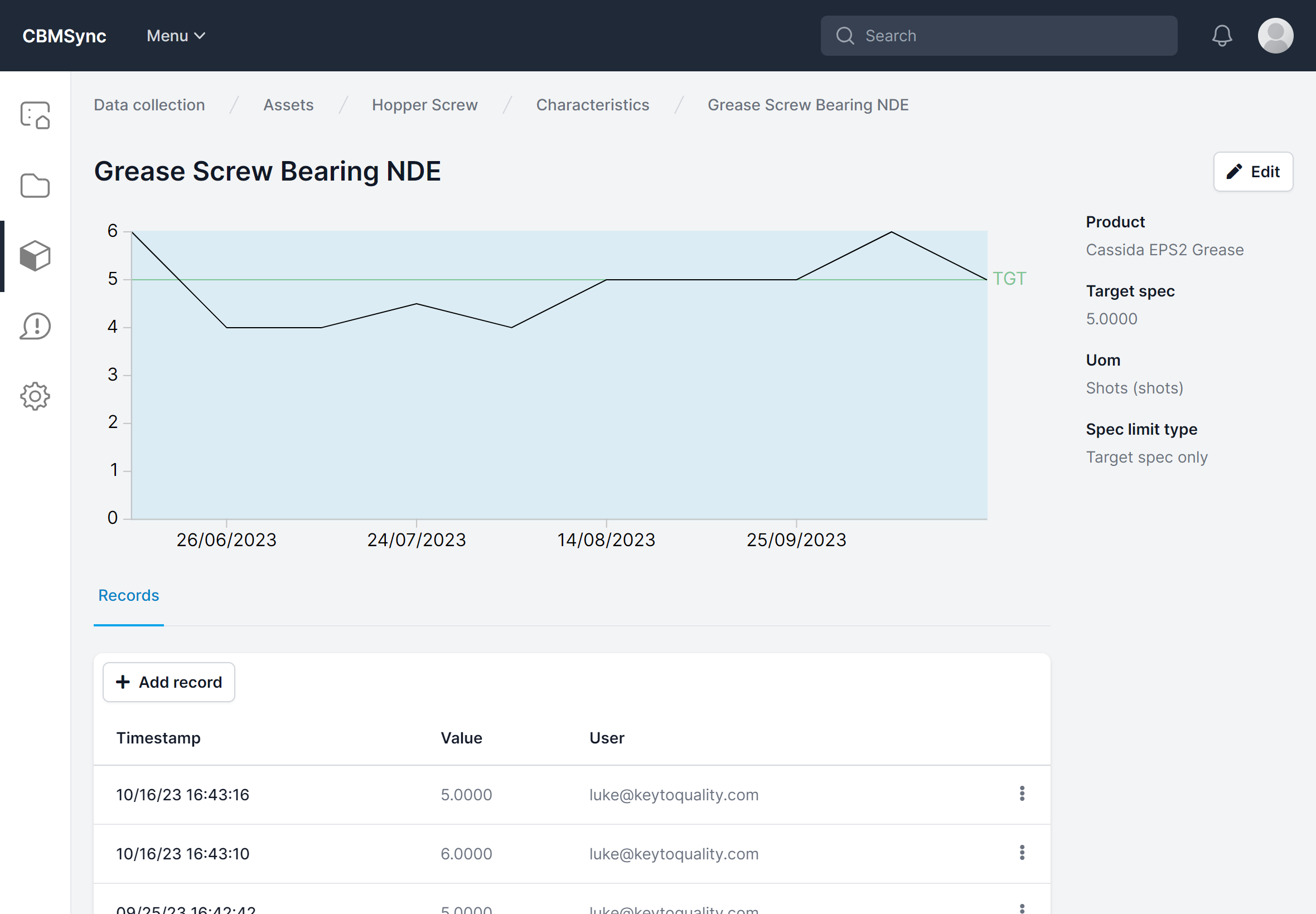 App screenshot